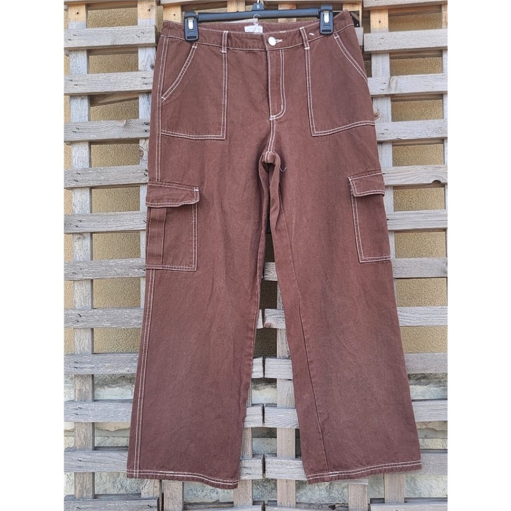 brown cargo pants